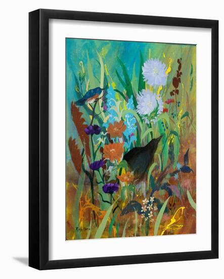 Growing Garden-Robin Maria-Framed Art Print