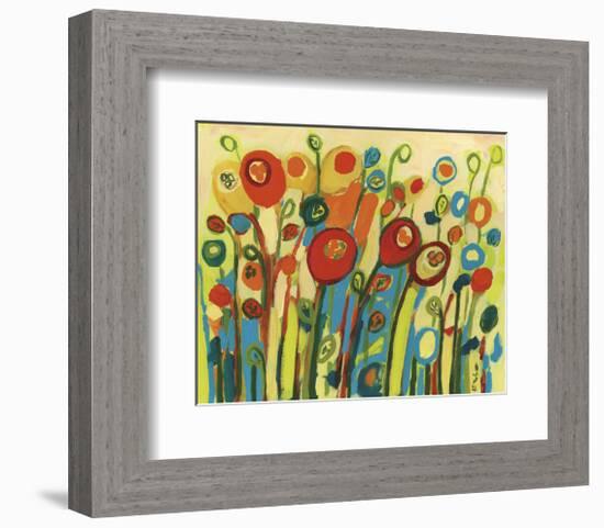 Growing Poppies-Jennifer Lommers-Framed Art Print