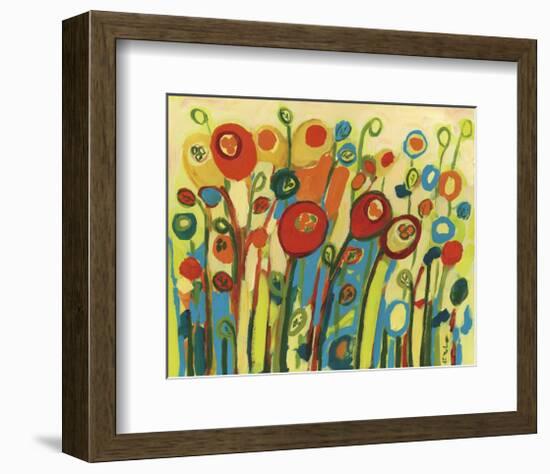 Growing Poppies-Jennifer Lommers-Framed Art Print