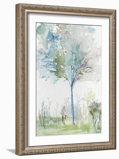 Growing Teal I-Allison Pearce-Framed Art Print