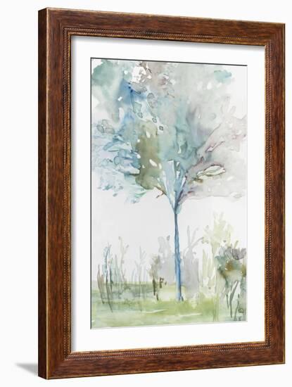 Growing Teal I-Allison Pearce-Framed Art Print