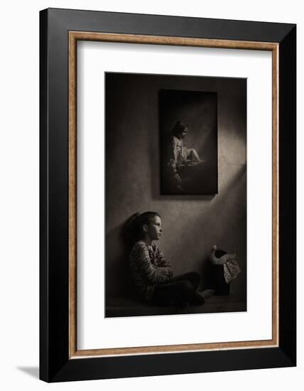 Growing Up: 5 Years Later-Mirjam Delrue-Framed Photographic Print
