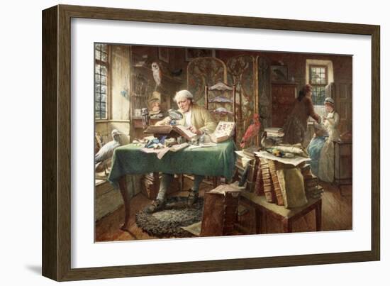 Grubs and Butterflies-Charles Joseph Staniland-Framed Giclee Print