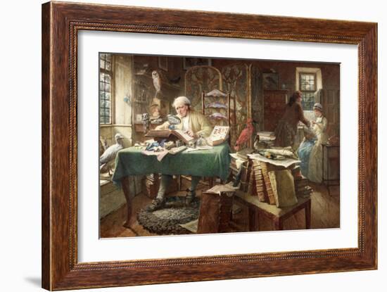 Grubs and Butterflies-Charles Joseph Staniland-Framed Giclee Print