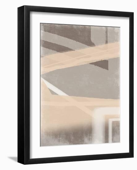 Grudgy Streaks-Adebowale-Framed Art Print