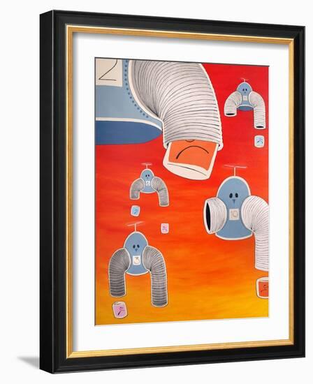 Grumble Race-Speedway J Graham-Framed Art Print