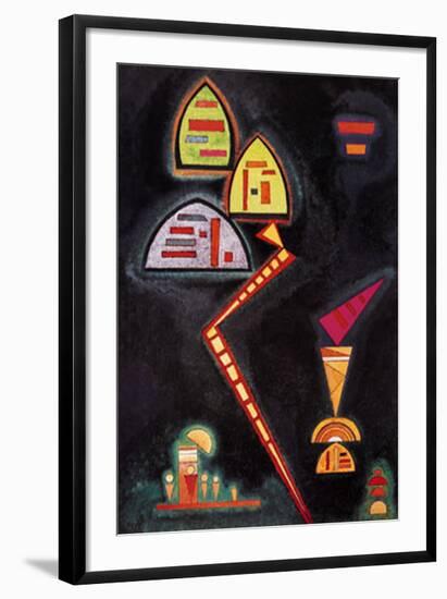 Grun, c.1929-Wassily Kandinsky-Framed Art Print