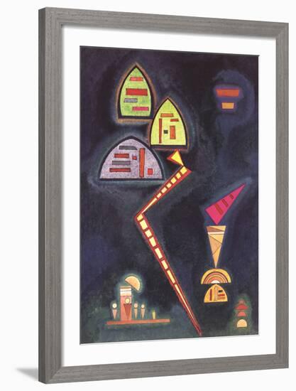 Grun-Wassily Kandinsky-Framed Collectable Print