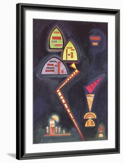 Grun-Wassily Kandinsky-Framed Collectable Print