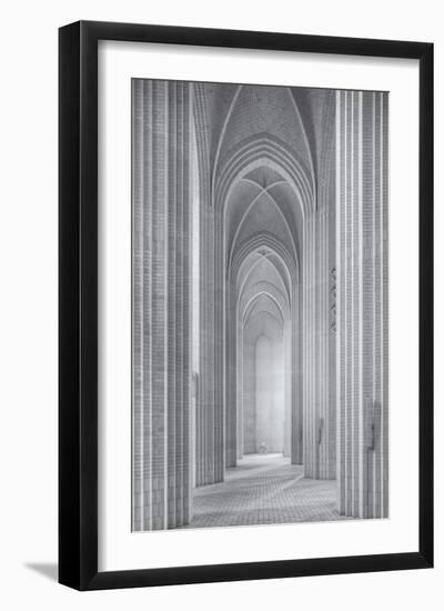 Grundtvigs Kirke-Martin Fleckenstein-Framed Giclee Print