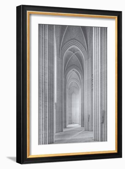 Grundtvigs Kirke-Martin Fleckenstein-Framed Giclee Print