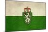 Grunge Austria State Of Steiermark Of Styria State Flag, Austria-Speedfighter-Mounted Art Print