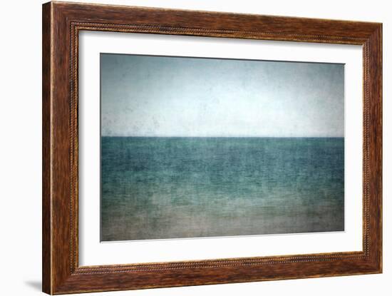 Grunge Background Nature Style-magann-Framed Art Print