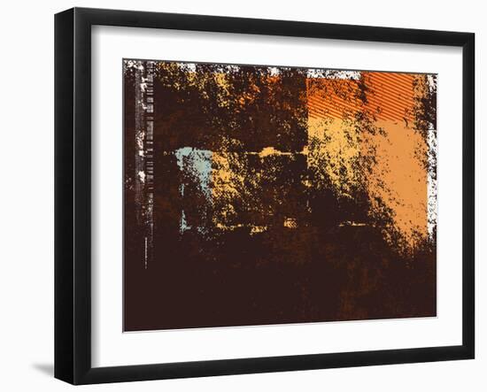 Grunge Background-one AND only-Framed Photographic Print