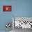 Grunge Illustration Of Madrid City Flag, Spain-Speedfighter-Art Print displayed on a wall