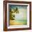 Grunge Image Of Tropical Beach-javarman-Framed Art Print