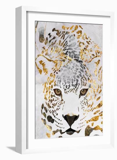 Grunge Jaguar Gold-Sarah Manovski-Framed Giclee Print