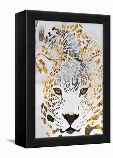 Grunge Jaguar Gold-Sarah Manovski-Framed Premier Image Canvas