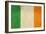 Grunge Officall Flag Of The Irish Tricolor, Republic Of Ireland-Speedfighter-Framed Art Print