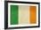 Grunge Officall Flag Of The Irish Tricolor, Republic Of Ireland-Speedfighter-Framed Art Print