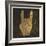 Grunge "Rock On" Gesture-pashabo-Framed Art Print