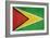 Grunge Sovereign State Flag Of Country Of Guyana In Official Colors-Speedfighter-Framed Art Print