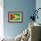 Grunge Sovereign State Flag Of Country Of Guyana In Official Colors-Speedfighter-Framed Art Print displayed on a wall