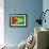 Grunge Sovereign State Flag Of Country Of Guyana In Official Colors-Speedfighter-Framed Art Print displayed on a wall