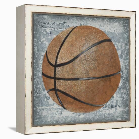 Grunge Sporting I-Studio W-Framed Stretched Canvas