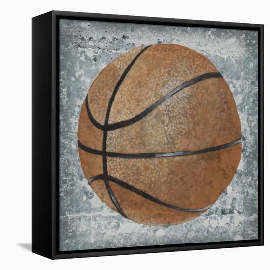 Grunge Sporting I-Studio W-Framed Stretched Canvas