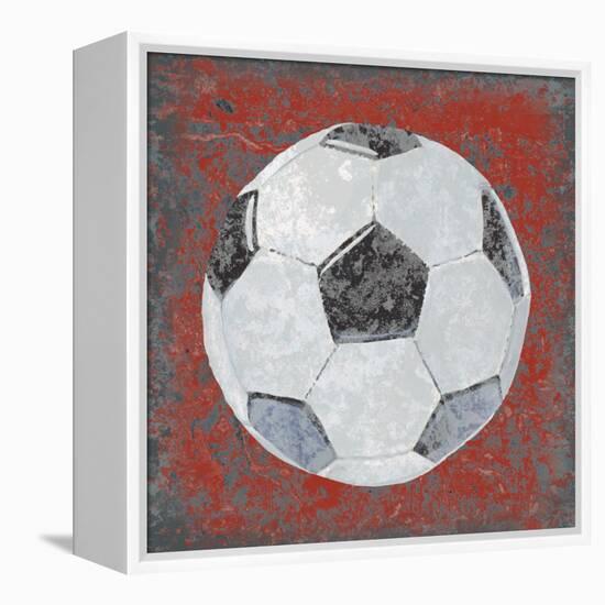 Grunge Sporting IV-Studio W-Framed Stretched Canvas