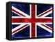 Grunge Union Jack Flag-prawny-Framed Stretched Canvas