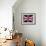 Grunge Union Jack Flag-prawny-Framed Art Print displayed on a wall