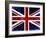 Grunge Union Jack Flag-prawny-Framed Art Print