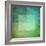 Grungy Watercolor-Like Graphic Abstract Background. Green-landio-Framed Premium Giclee Print