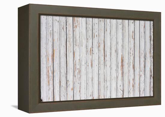 Grungy White Background of Natural Wood-H2Oshka-Framed Premier Image Canvas