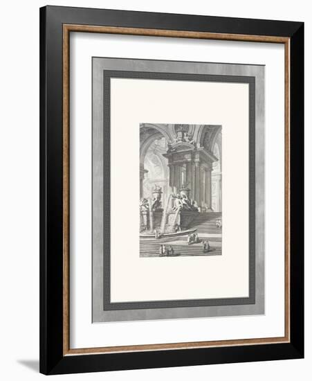 Gruppo di Colonne-Giovanni Battista Piranesi-Framed Art Print