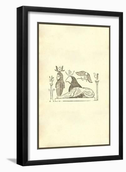Gryphis Tertia (Griffin)-Ulisse Aldrovandi-Framed Art Print