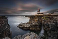 Lighthouse on Cliffs-Grzegorz Wanowicz-Photographic Print