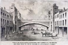 Holborn Viaduct, London, 1869-GS Willis-Mounted Giclee Print