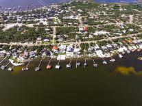 Aerial View of Perdido Key Beach and Ono Island-GTD7-Framed Premier Image Canvas