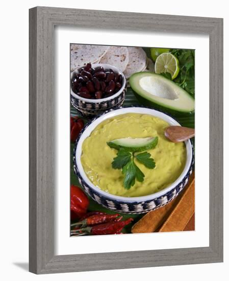 Guacamole Sauce, Mexican Food, Mexico, North America-Tondini Nico-Framed Photographic Print