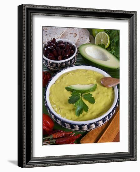 Guacamole Sauce, Mexican Food, Mexico, North America-Tondini Nico-Framed Photographic Print