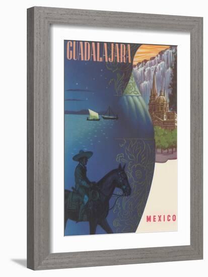 Guadalajara, Mexico, Charro-null-Framed Art Print