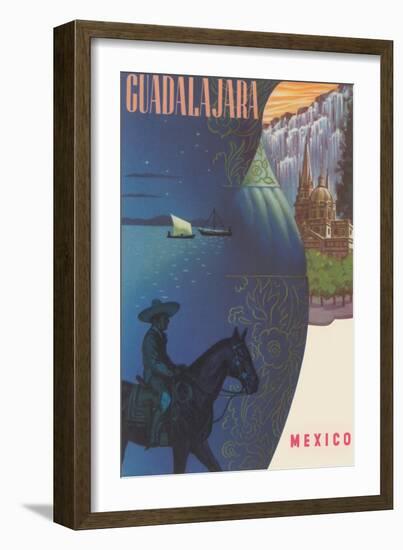 Guadalajara, Mexico, Charro-null-Framed Art Print