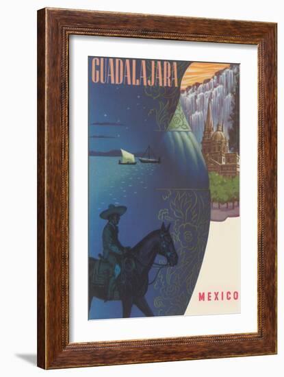 Guadalajara, Mexico, Charro-null-Framed Art Print