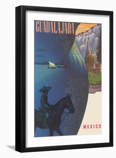 Guadalajara, Mexico, Charro-null-Framed Art Print