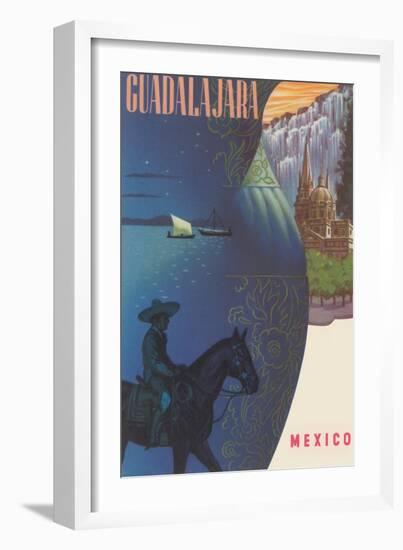 Guadalajara, Mexico, Charro-null-Framed Art Print