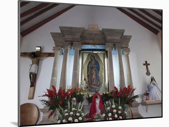 Guadalupe Chapel, Church of Ojeda, a Major Pilgrimage Site, Taxco, Guerrero State, Mexico-Wendy Connett-Mounted Photographic Print