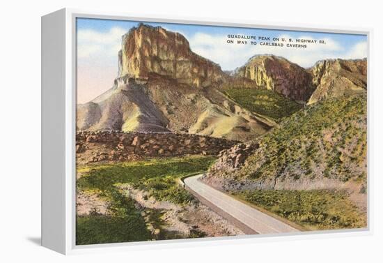 Guadalupe Peak, Carlsbad Caverns, New Mexico-null-Framed Stretched Canvas